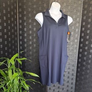 Hind Women's Sleeveless Navy Dress NWT Size 1X